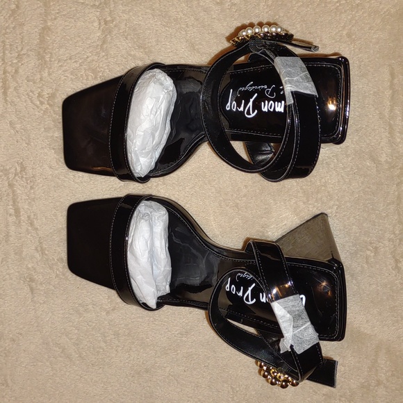 👣 Sweet LEMON DROP by PRIVILEGED Damian Heels in Black footwear - Picture 14 of 15